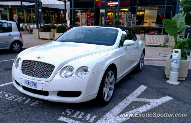 Bentley Continental spotted in Monaco, Monaco