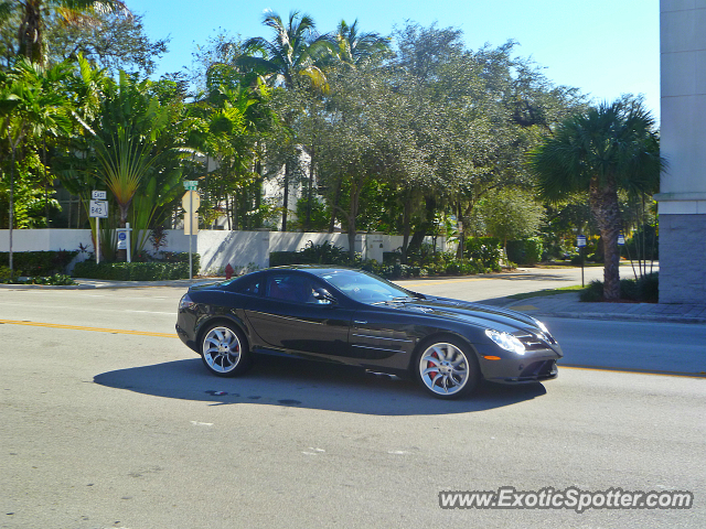 Mercedes SLR spotted in Fort Lauderdale, Florida