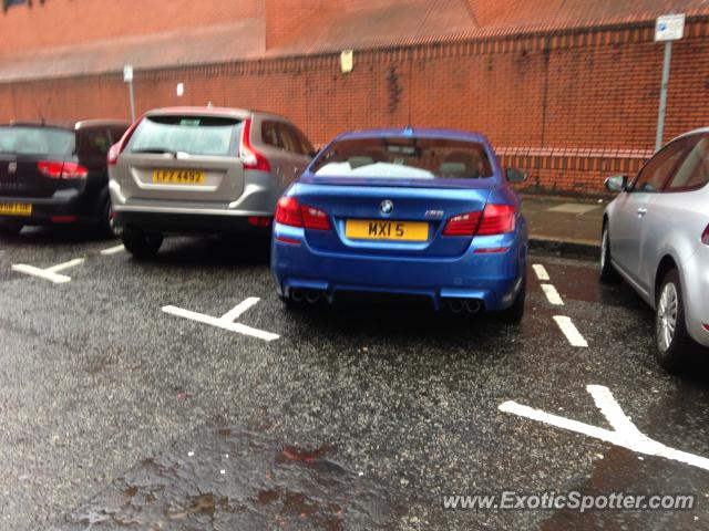 BMW M5 spotted in Belfast, United Kingdom