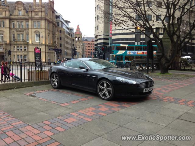 Aston Martin DB9 spotted in Leeds, United Kingdom