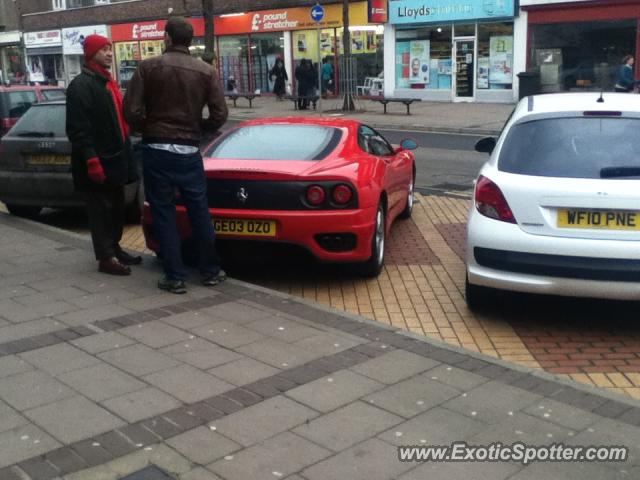 Ferrari 360 Modena spotted in Exeter, United Kingdom