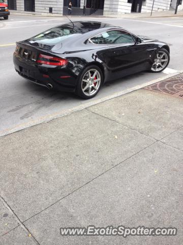 Aston Martin Vantage spotted in Montreal, Canada