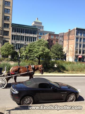 Aston Martin Vantage spotted in Montreal, Canada