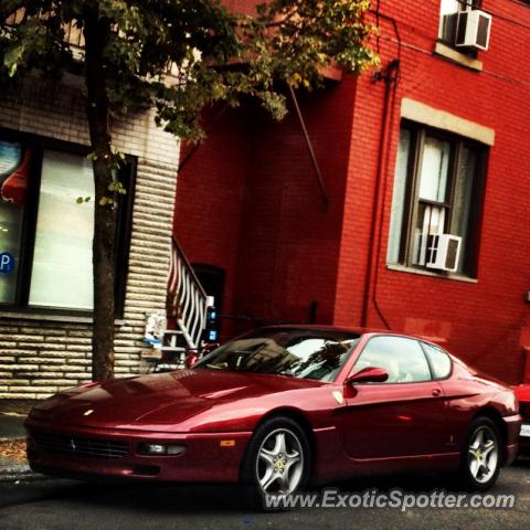 Ferrari 456 spotted in Montreal, Canada