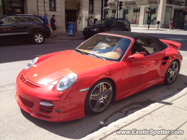 Porsche 911 GT2 spotted in Montreal, Canada