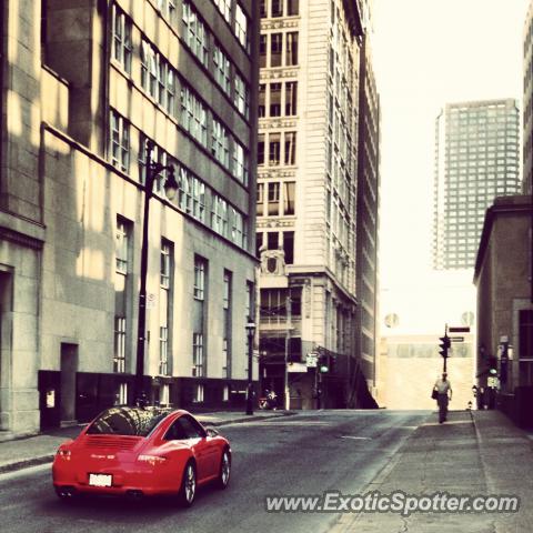 Porsche 911 spotted in Montreal, Canada