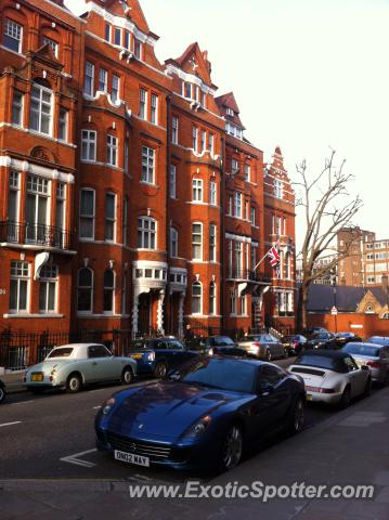 Ferrari 599GTB spotted in Londres, United Kingdom