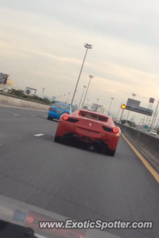 Ferrari 458 Italia spotted in Bangkok, Thailand