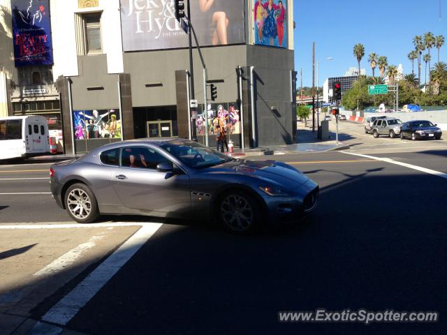 Maserati GranTurismo spotted in Los Angeles, California