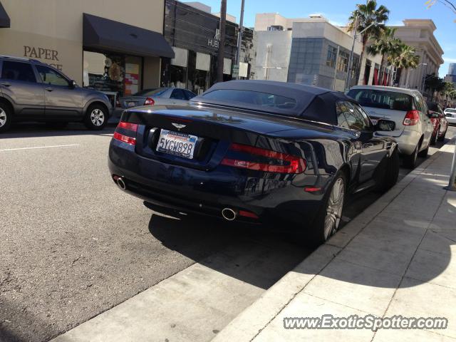 Aston Martin DB9 spotted in Beverly Hills, California