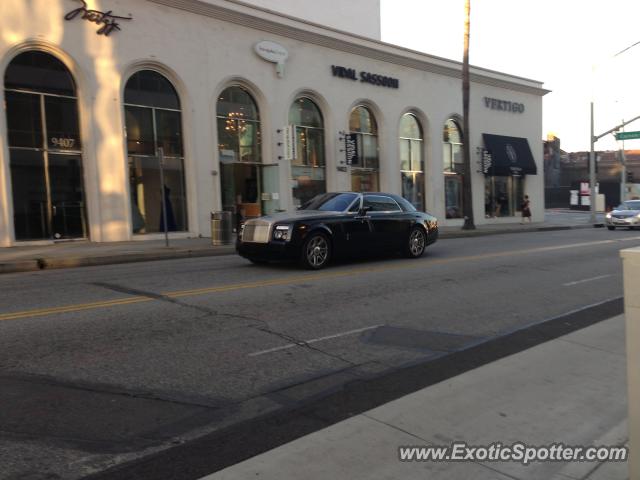 Rolls Royce Phantom spotted in Beverly Hills, California