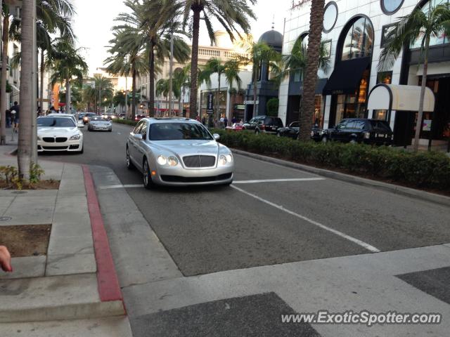 Bentley Continental spotted in Beverly Hills, California