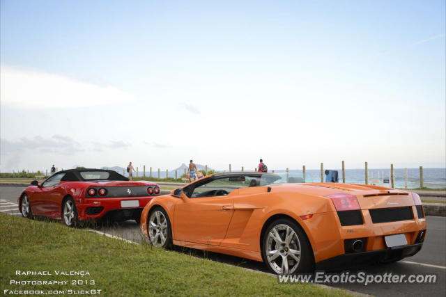 Lamborghini Gallardo spotted in Rio de Janeiro, Brazil