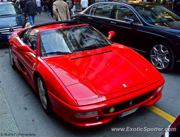 Ferrari F355 spotted in Milan, Italy