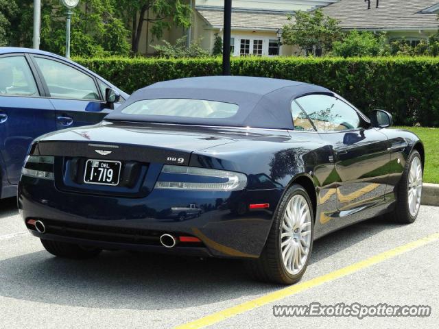 Aston Martin DB9 spotted in Wilmington, Delaware