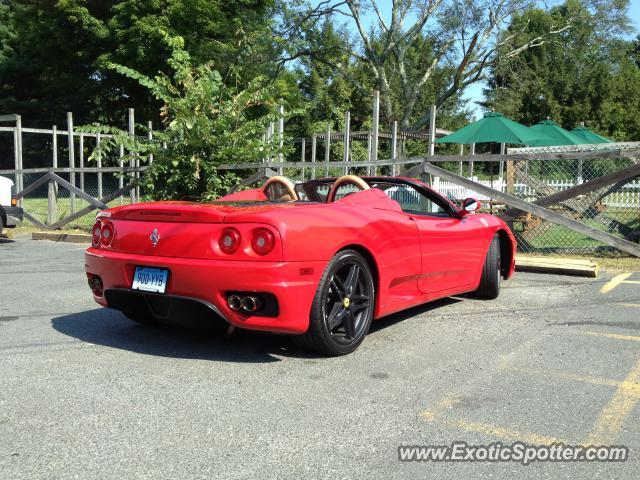 Ferrari 360 Modena spotted in Newtown, Connecticut