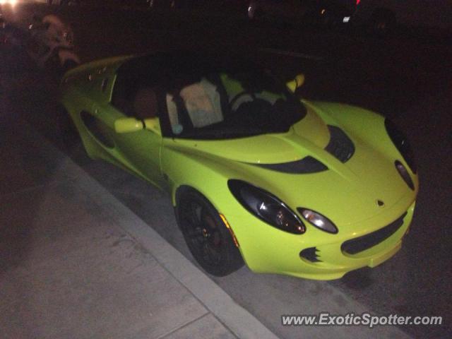 Lotus Elise spotted in Newport Beach, California