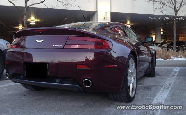 Aston Martin Vantage spotted in Toronto, Canada