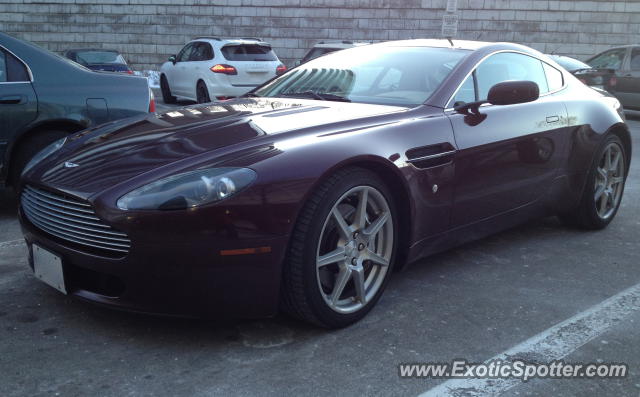 Aston Martin Vantage spotted in Toronto, Canada