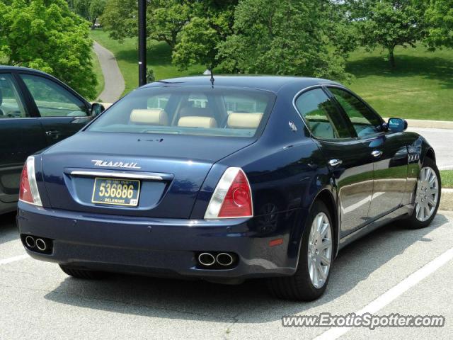 Maserati Quattroporte spotted in Wilmington, Delaware