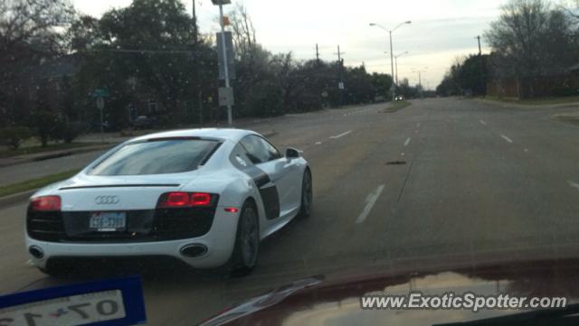 Audi R8 spotted in Dallas, Texas