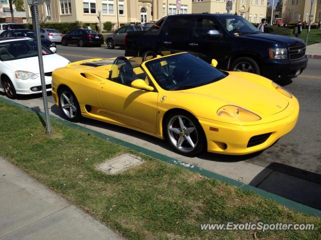 Ferrari 360 Modena spotted in Orange, California