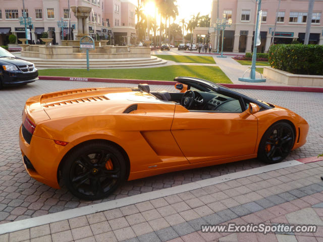 Lamborghini Gallardo spotted in Boca Raton, Florida