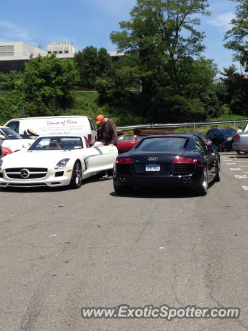 Mercedes SLS AMG spotted in Greenwich, Connecticut