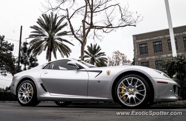 Ferrari 599GTB spotted in Orange, California