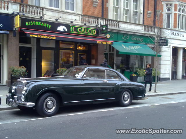 Bentley Continental spotted in London, United Kingdom