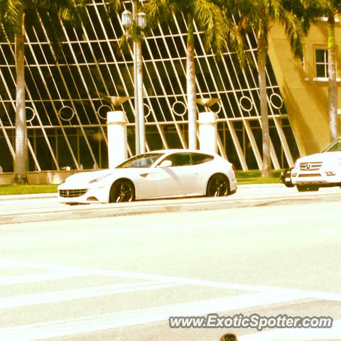 Ferrari FF spotted in Boca Raton, Florida