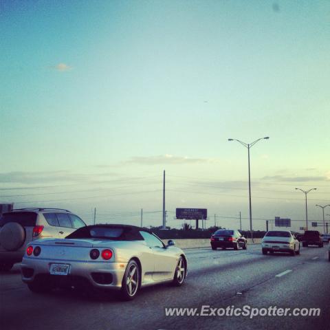 Ferrari 360 Modena spotted in Ft Lauderdale, Florida