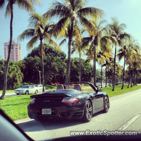 Porsche 911 Turbo spotted in Boca Raton, Florida