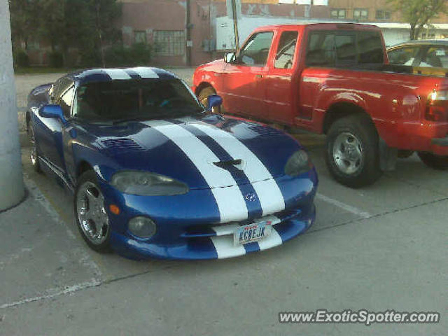 Dodge Viper spotted in Lincoln, Nebraska