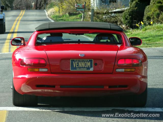 Dodge Viper spotted in Newark, Delaware