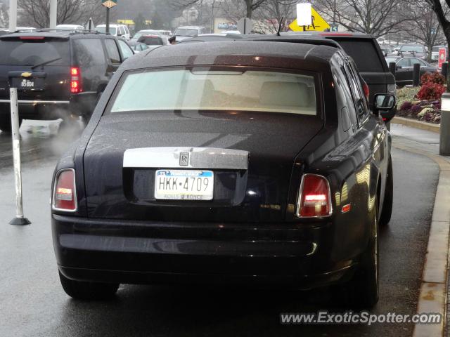 Rolls Royce Phantom spotted in King of Prussia, Pennsylvania