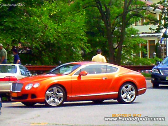 Bentley Continental spotted in Greenwich, Connecticut