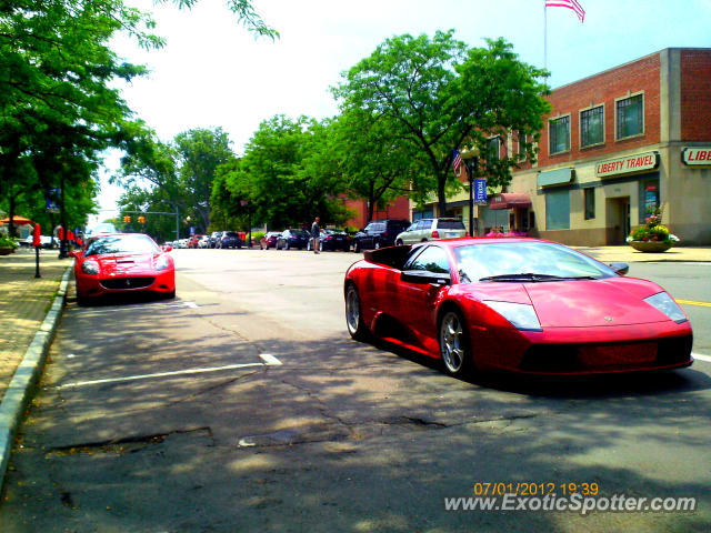 Lamborghini Murcielago spotted in West Hartford, Connecticut