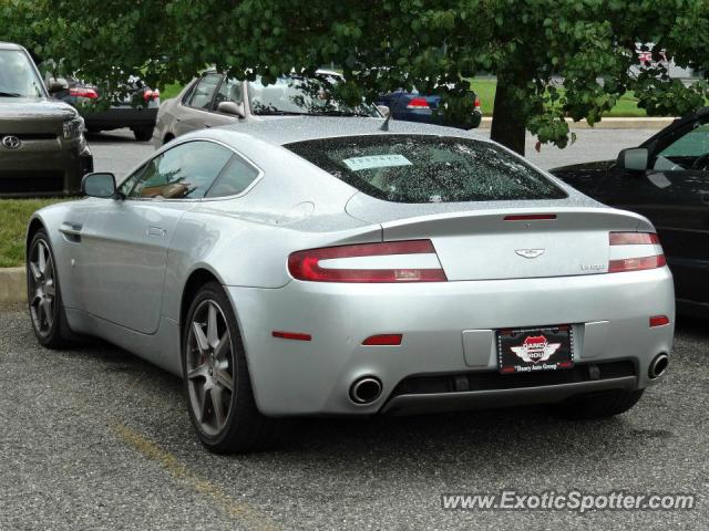 Aston Martin Vantage spotted in Newark, Delaware