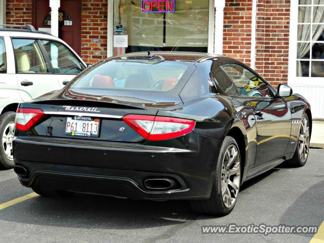 Maserati GranTurismo spotted in Newark, Delaware