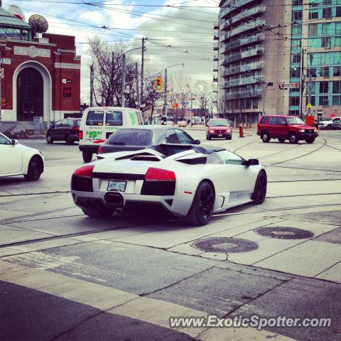 Lamborghini Murcielago spotted in Toronto, Canada