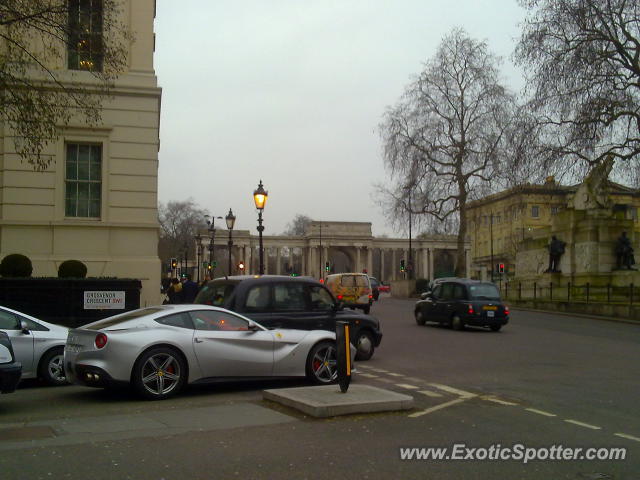 Ferrari F12 spotted in London, United Kingdom