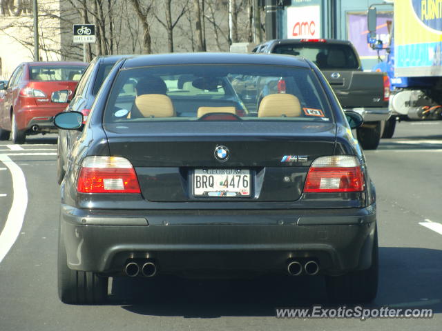 BMW M5 spotted in Buckhead, Georgia