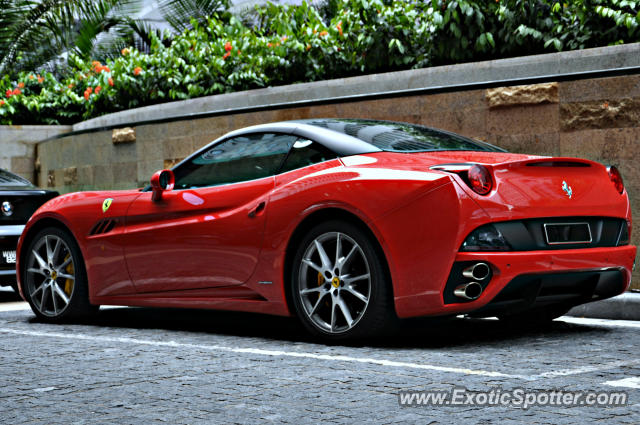 Ferrari California spotted in Bukit Bintang KL, Malaysia