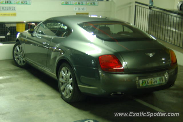 Bentley Continental spotted in Sandton, South Africa