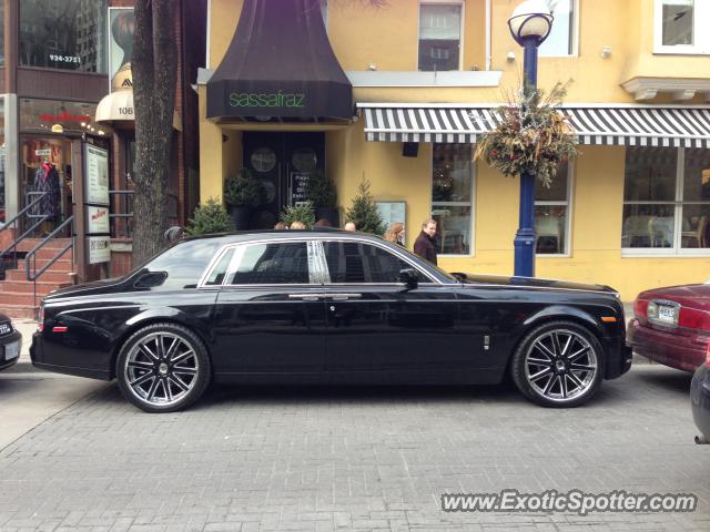 Rolls Royce Phantom spotted in Toronto, Canada