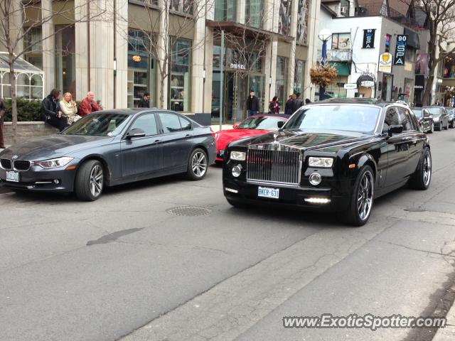 Rolls Royce Phantom spotted in Toronto, Canada