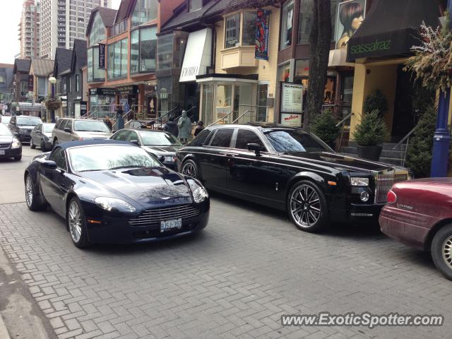 Aston Martin Vantage spotted in Toronto, Canada