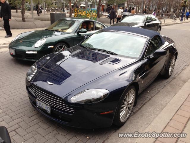 Aston Martin Vantage spotted in Toronto, Canada