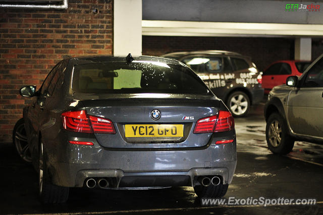 BMW M5 spotted in York, United Kingdom